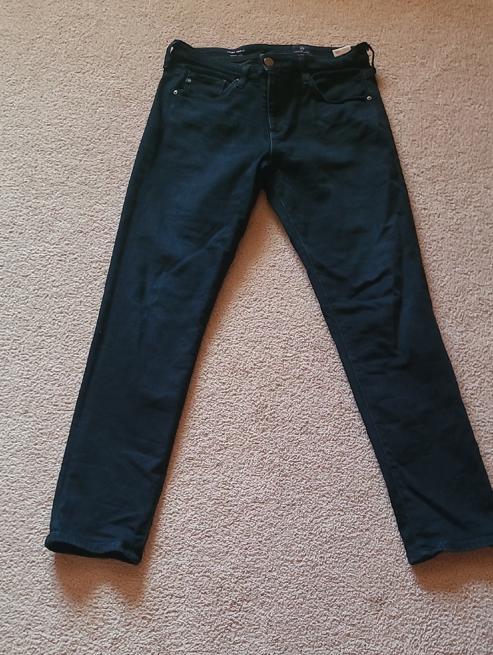 AG Jeans Prima Cigarette Jeans‎ in Blue Dusk Skinny  Denim Women’s Sz 30